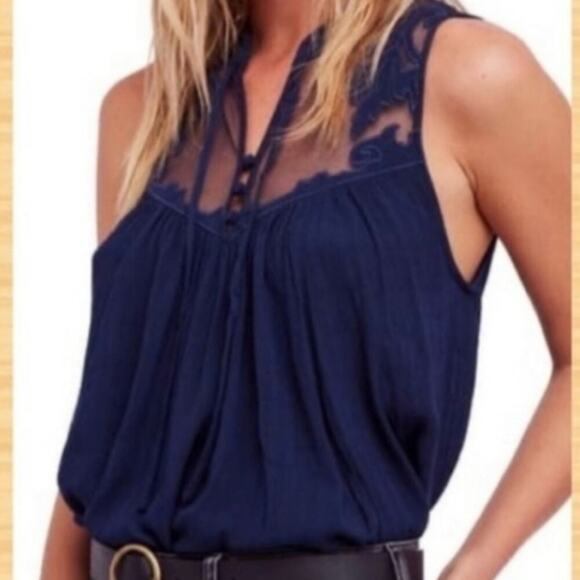 Free People Tops - Free People Western Romance Tank